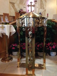 St. Justin's Baptismal Font